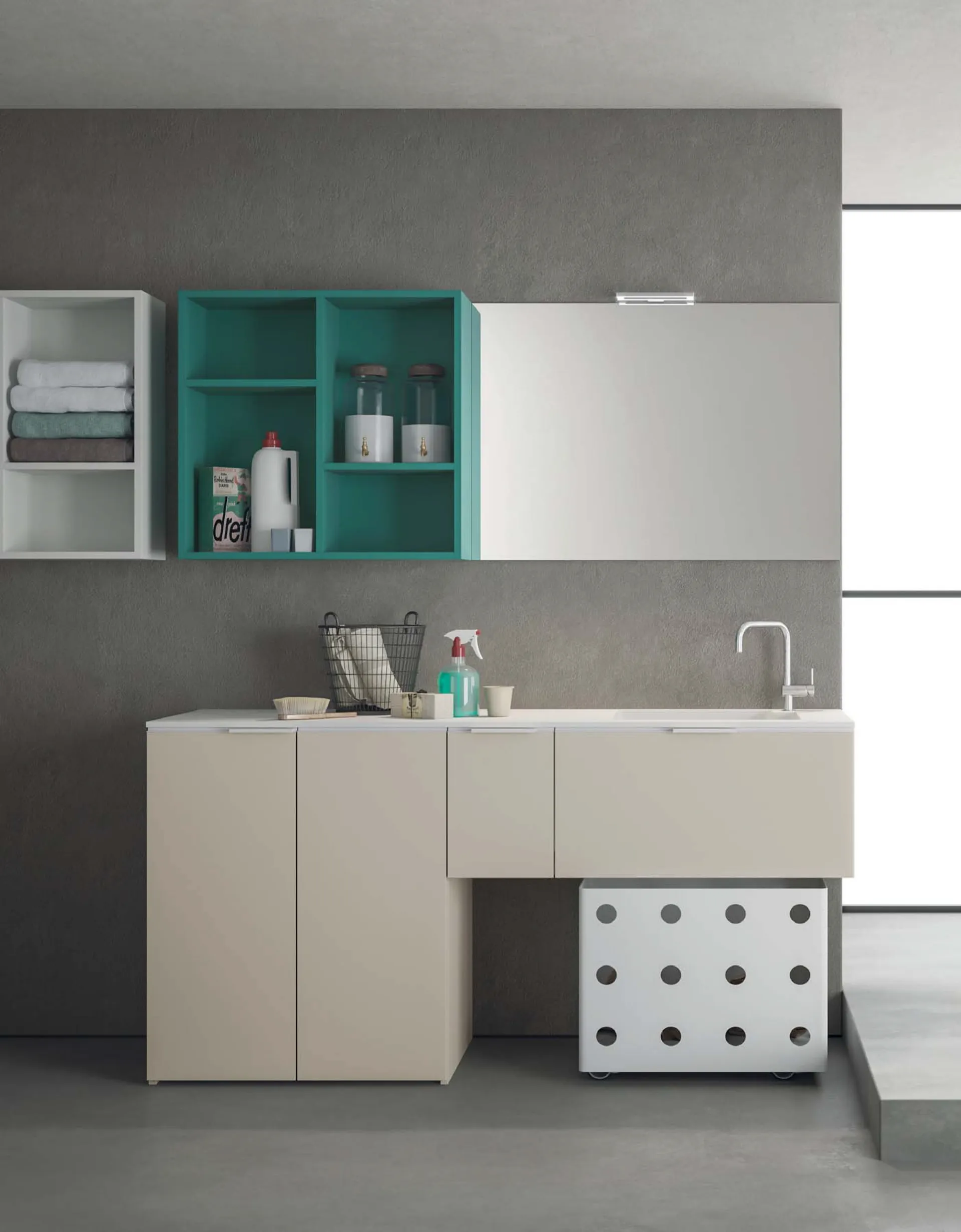 Mobili bagno per lavanderia: arredo di qualità e funzionale