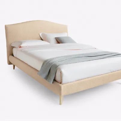 Letto con testiera arrotondata Lyle Modern di Noctis