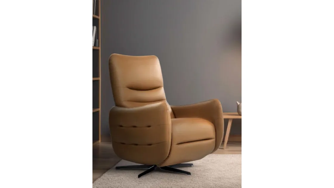 Poltrona relax Cabrini Swivel di Spaziorelax